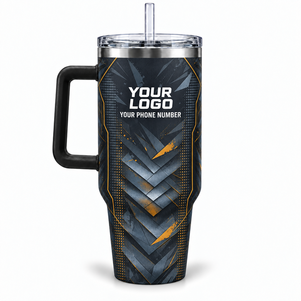 RFN020 personalized tumbler 40oz back product mockup