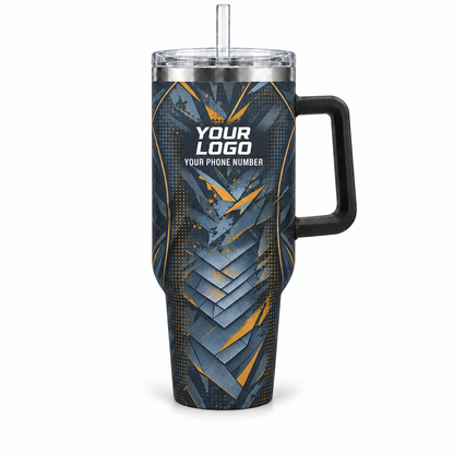RFN020 personalized tumbler 40oz front product mockup