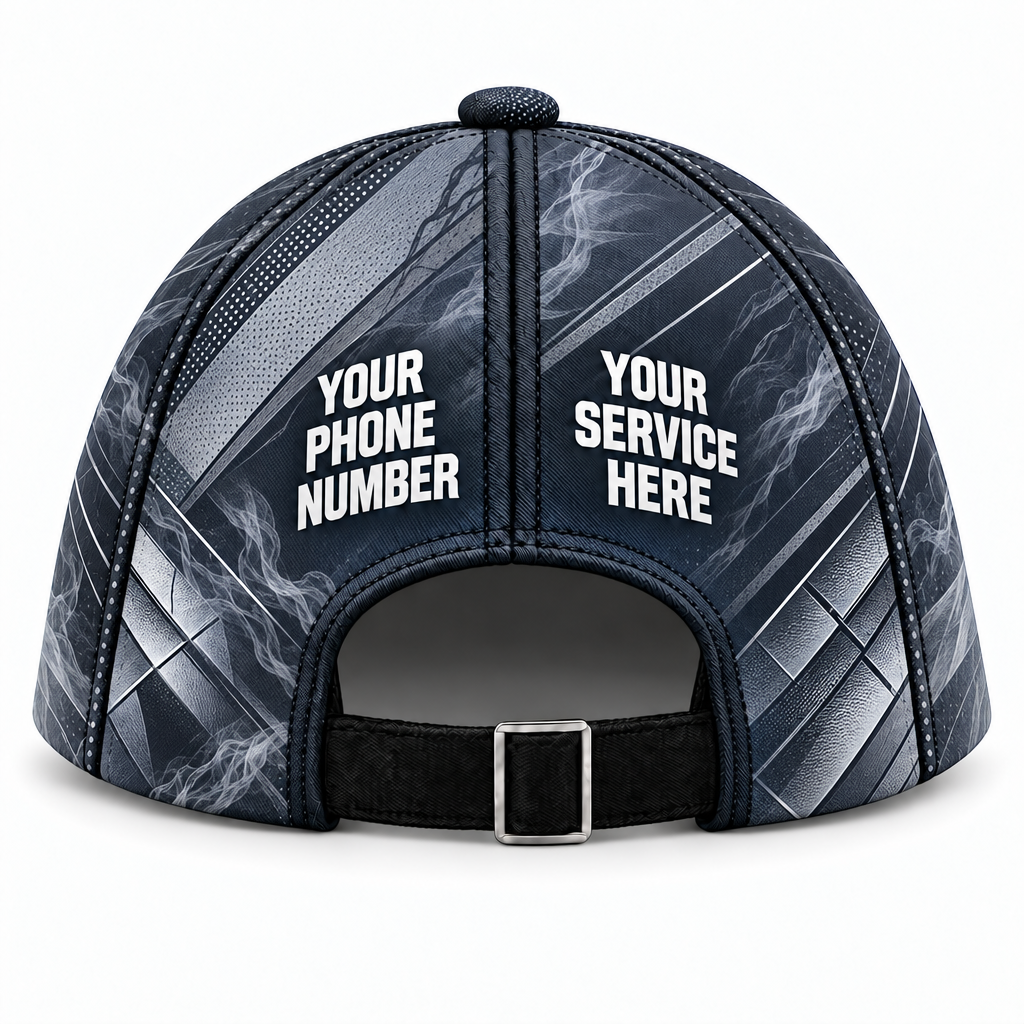 RFN021 personalized cap back product mockup