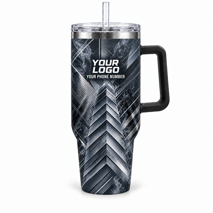 RFN021 personalized tumbler 40oz front product mockup