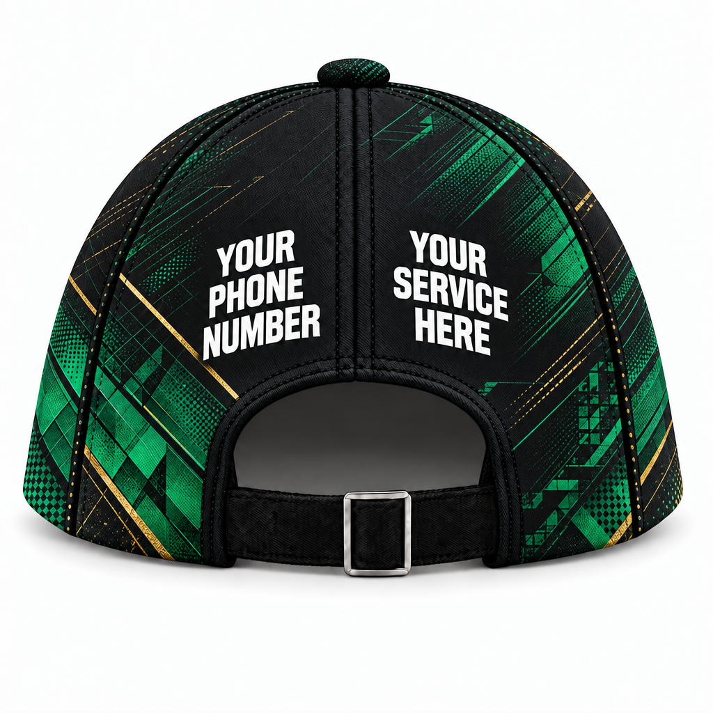 RFN022 personalized cap back product mockup