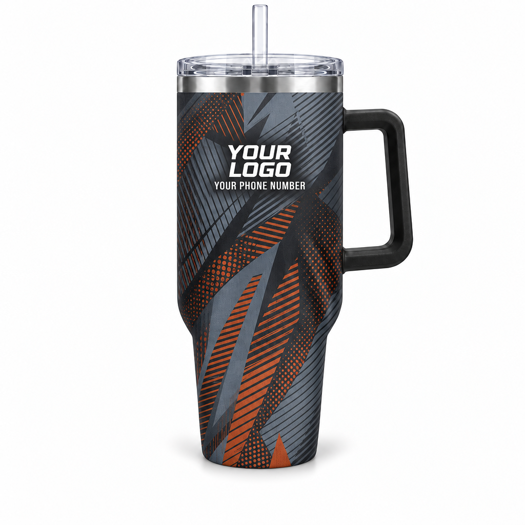 RFN023 personalized tumbler 40oz front product mockup