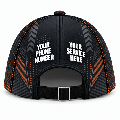 RFN025 personalized cap back product mockup
