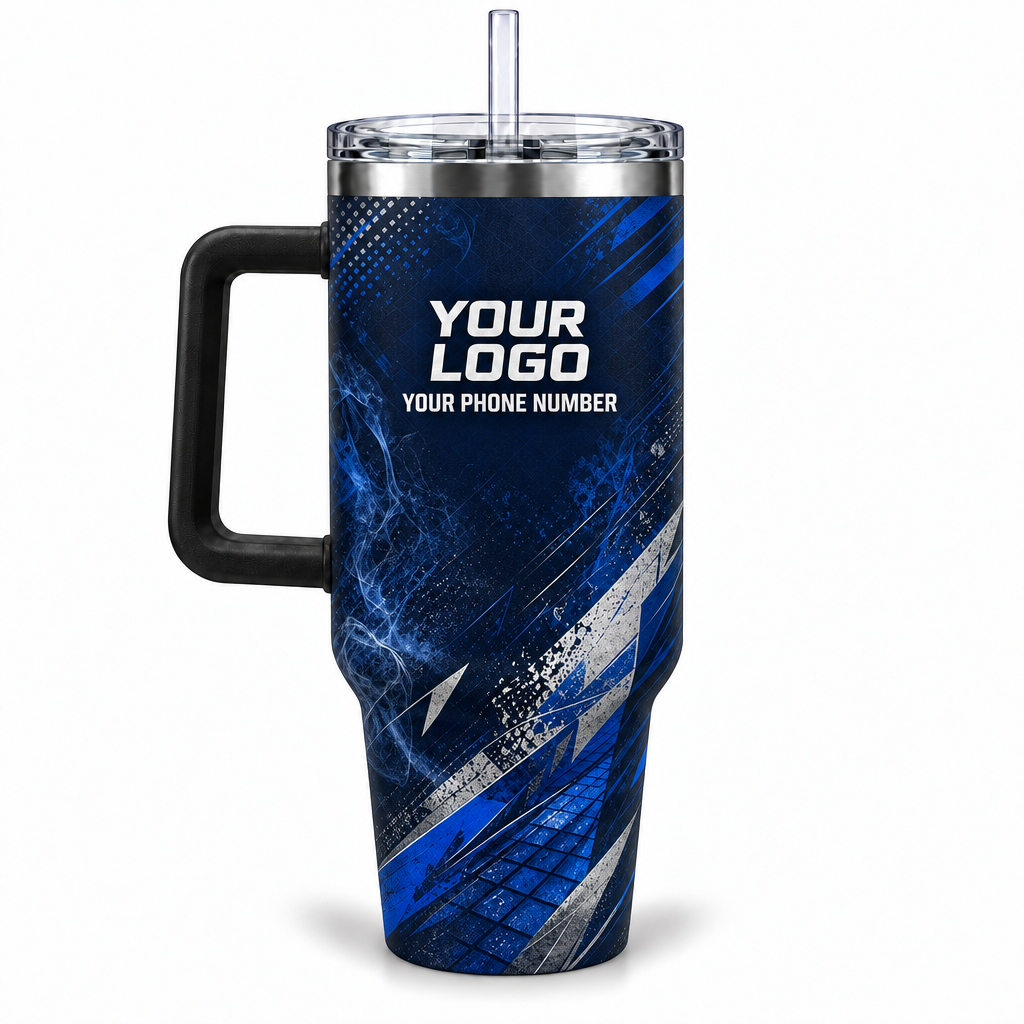 RFN026 personalized tumbler 40oz back product mockup