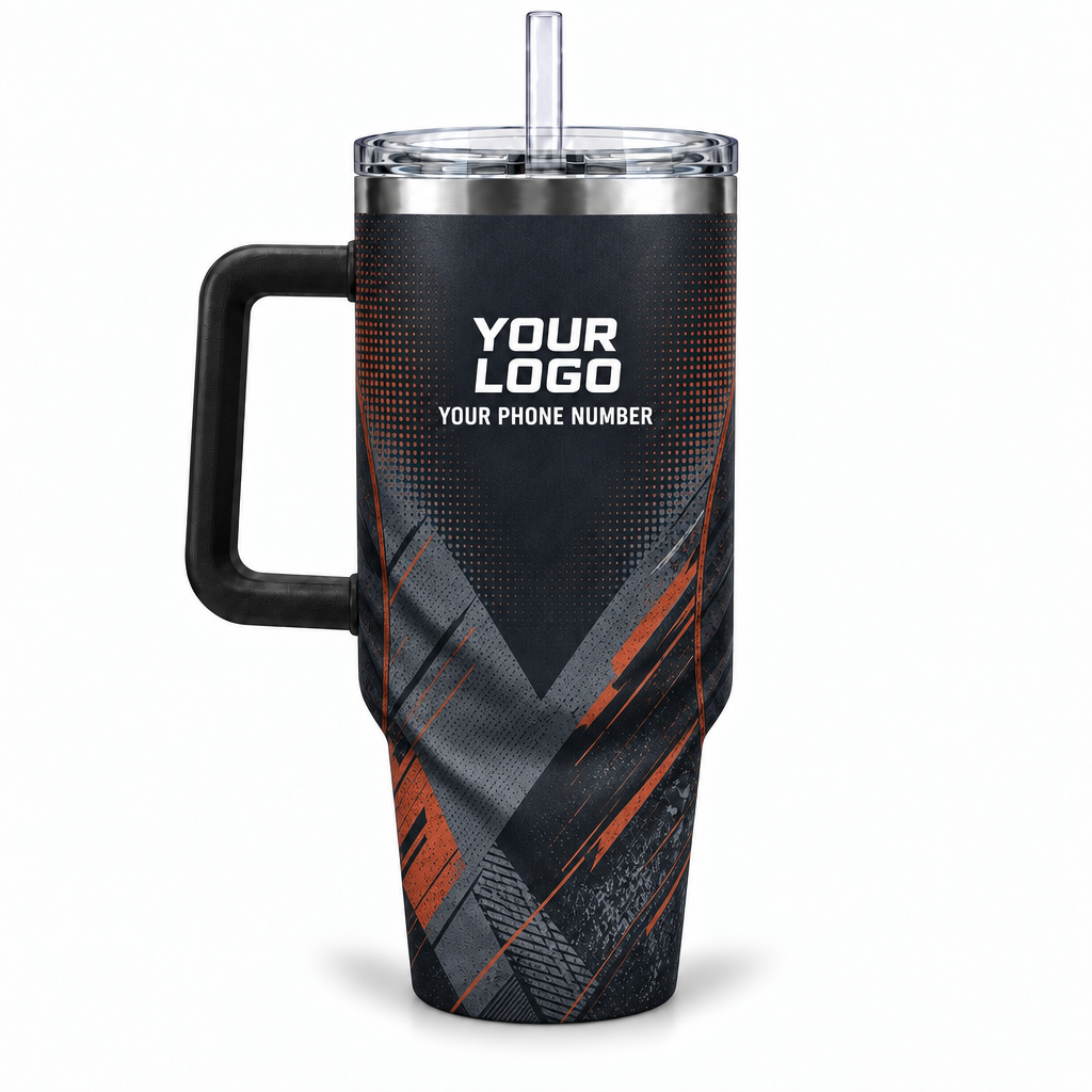 RFN027 personalized tumbler 40oz back product mockup
