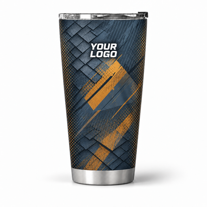 RFN028 personalized tumbler 20oz front product mockup