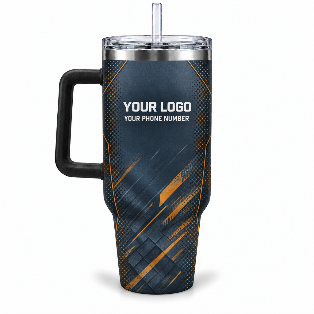 RFN028 personalized tumbler 40oz back product mockup