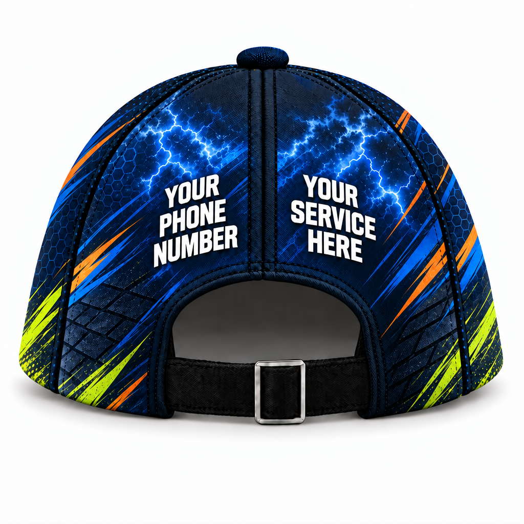 RFN029 personalized cap back product mockup