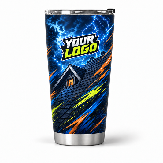 RFN029 personalized tumbler 20oz front product mockup