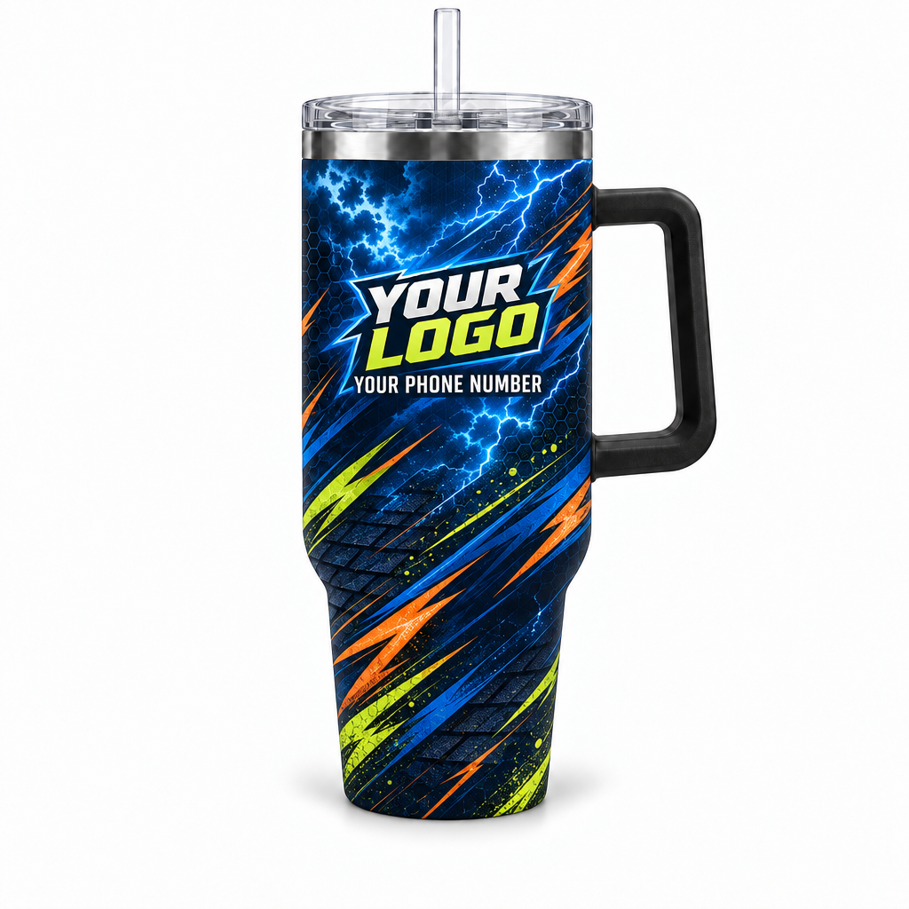 RFN029 personalized tumbler 40oz front product mockup