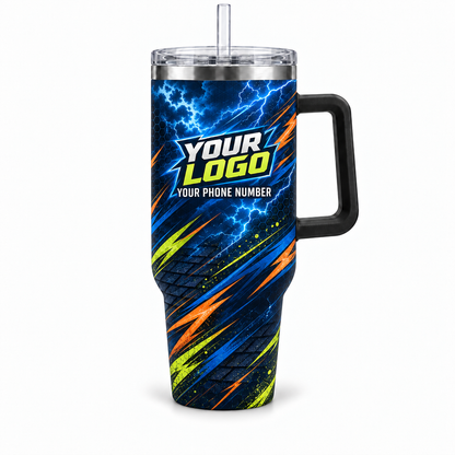 RFN029 personalized tumbler 40oz front product mockup