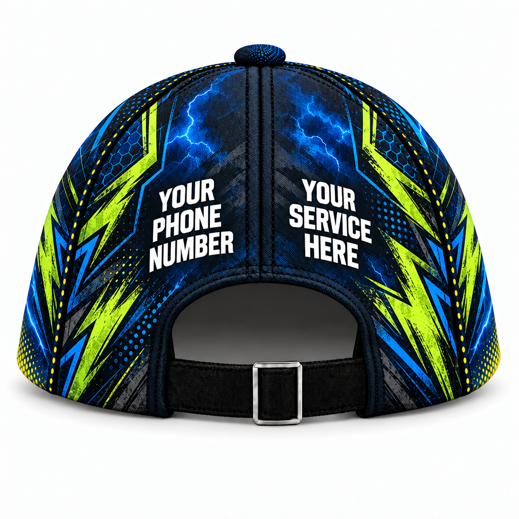 RFN030 personalized cap back product mockup