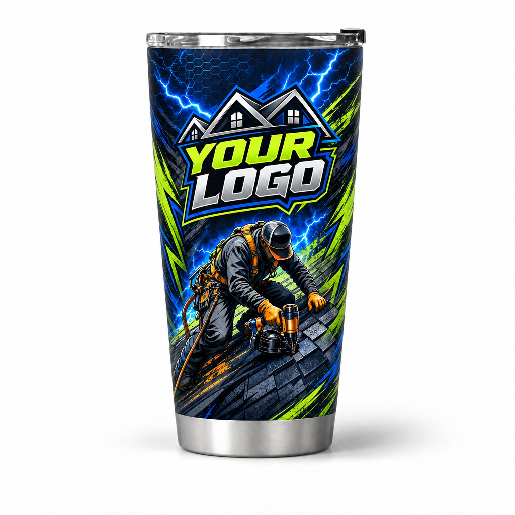 RFN030 personalized tumbler 20oz front product mockup