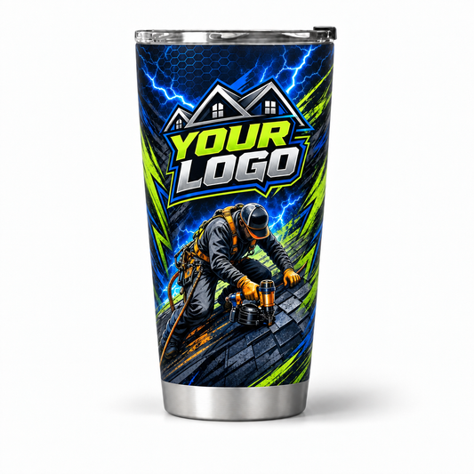 RFN030 personalized tumbler 20oz front product mockup