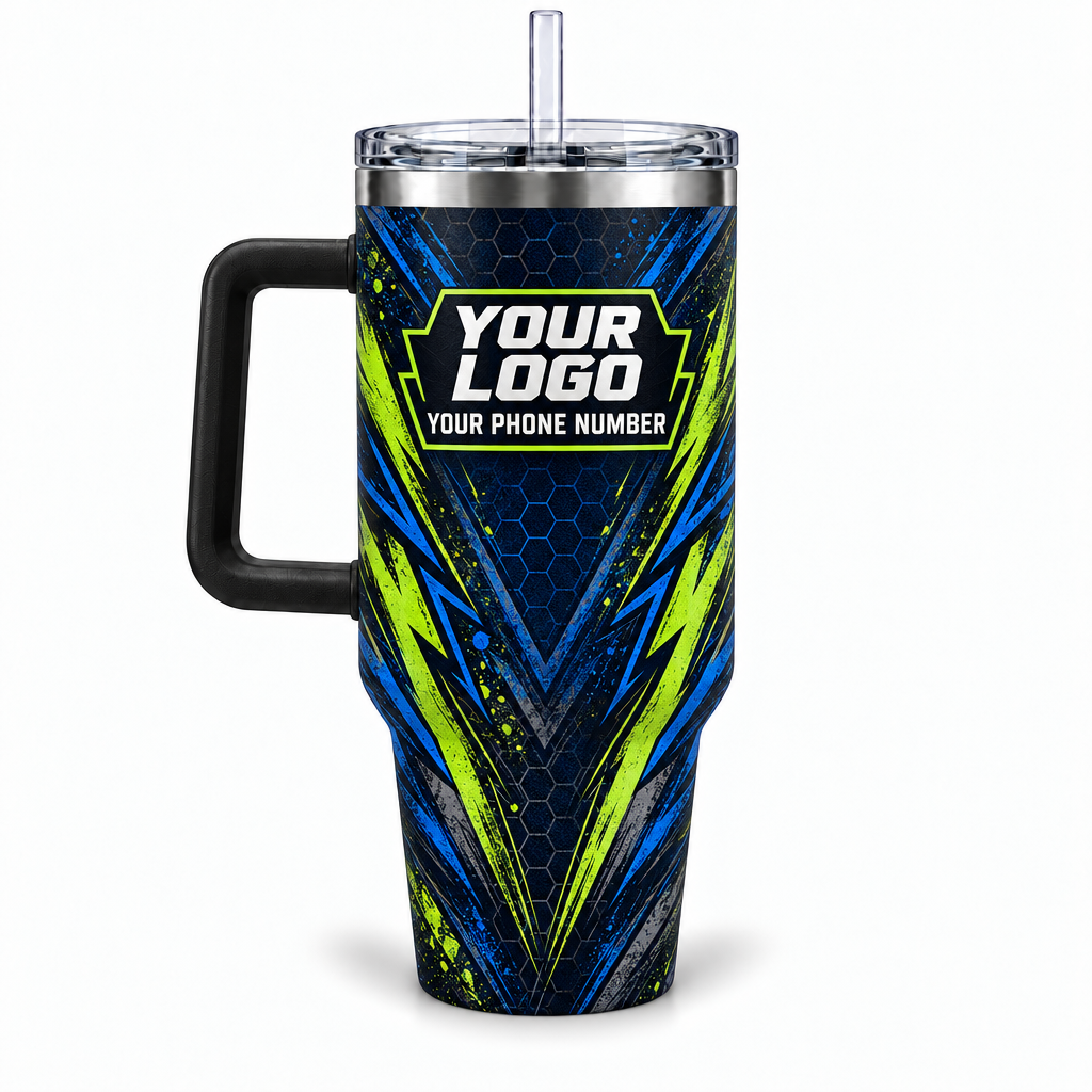RFN030 personalized tumbler 40oz back product mockup