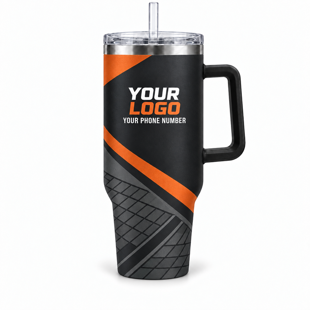 RFN031 personalized tumbler 40oz front product mockup