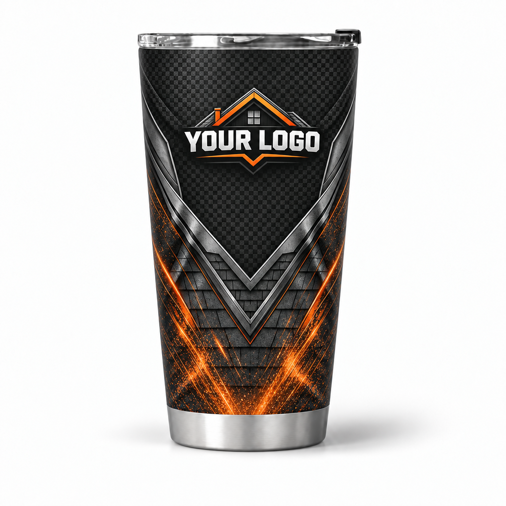 RFN033 personalized tumbler 20oz front product mockup