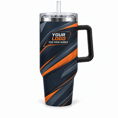RFN036 personalized tumbler 40oz front product mockup