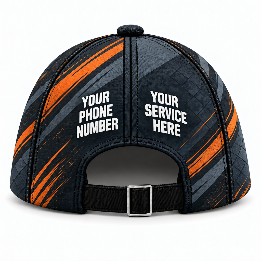 RFN037 personalized cap back product mockup