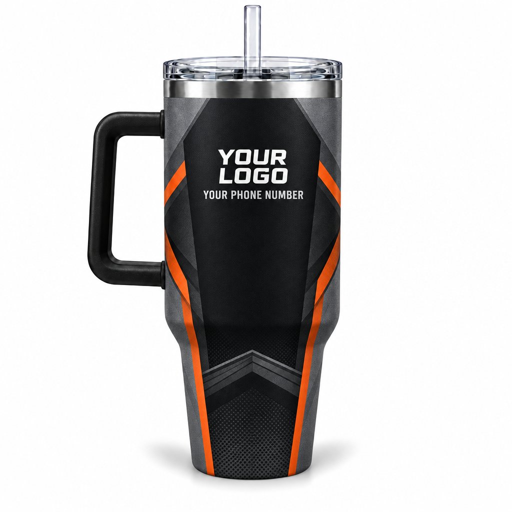 RFN038 personalized tumbler 40oz back product mockup