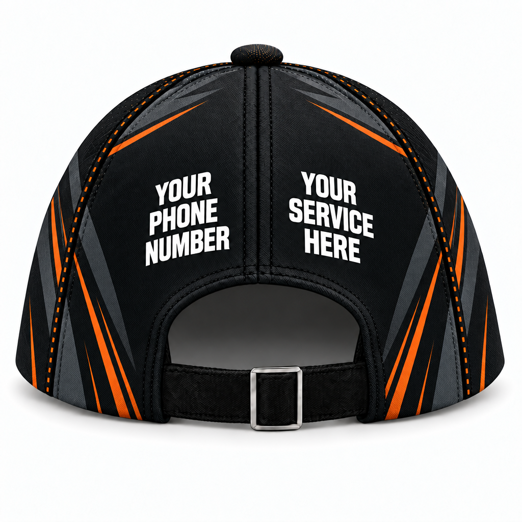 RFN039 personalized cap back product mockup