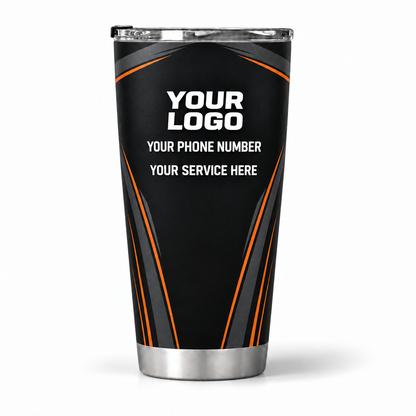 RFN039 personalized tumbler 20oz back product mockup