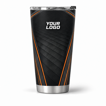 RFN039 personalized tumbler 20oz front product mockup