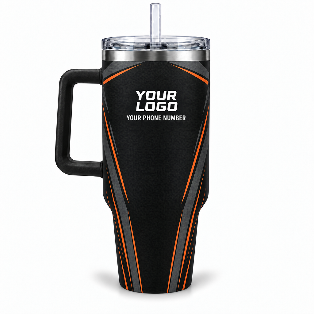 RFN039 personalized tumbler 40oz back product mockup