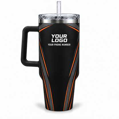 RFN039 personalized tumbler 40oz back product mockup