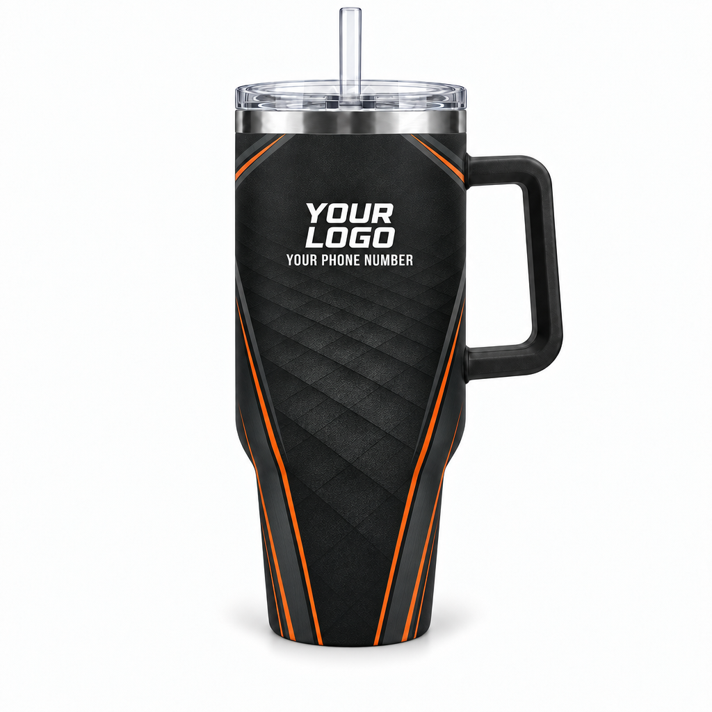 RFN039 personalized tumbler 40oz front product mockup