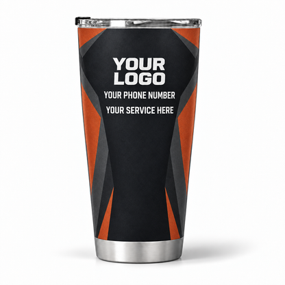 RFN040 personalized tumbler 20oz back product mockup