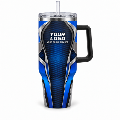 ROMC02B personalized tumbler 40oz front product mockup
