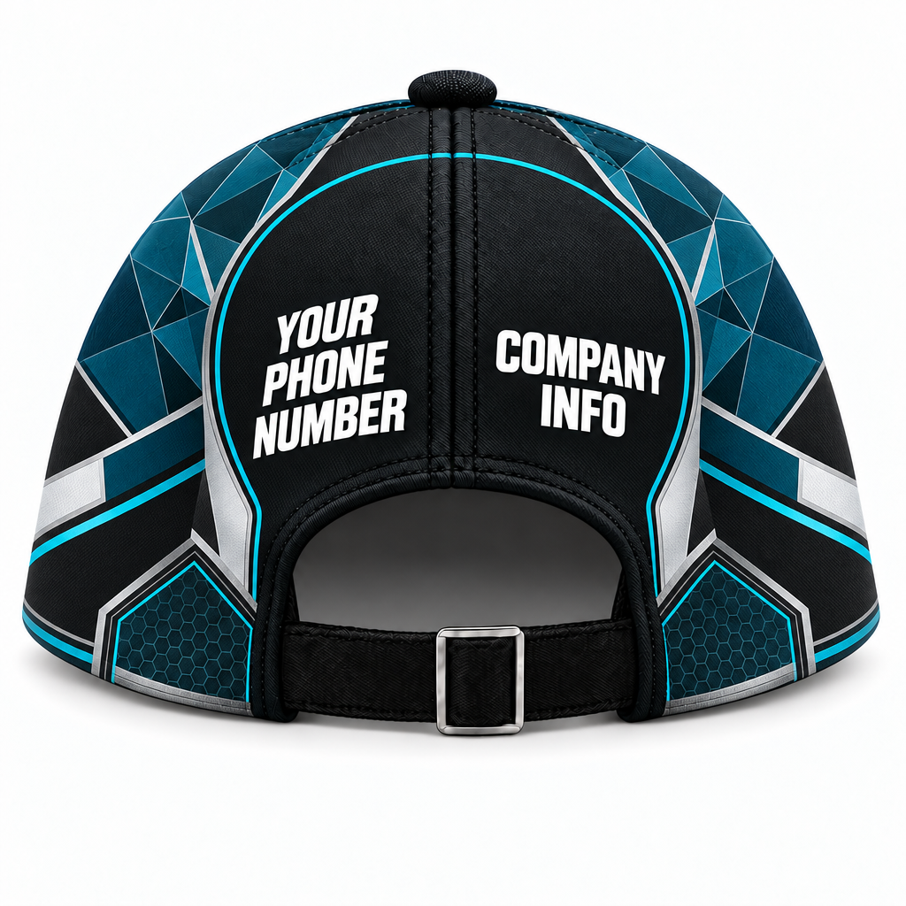 SJS001 personalized cap back product mockup