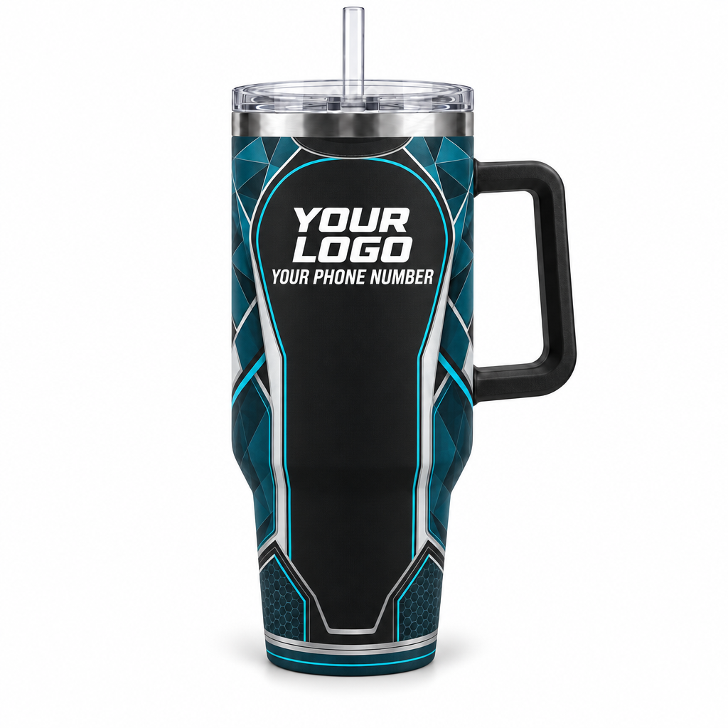 SJS001 personalized tumbler 40oz front product mockup