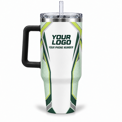 SJS002 personalized tumbler 40oz back product mockup