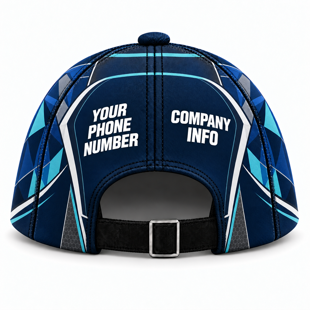 SJS005 personalized cap back product mockup
