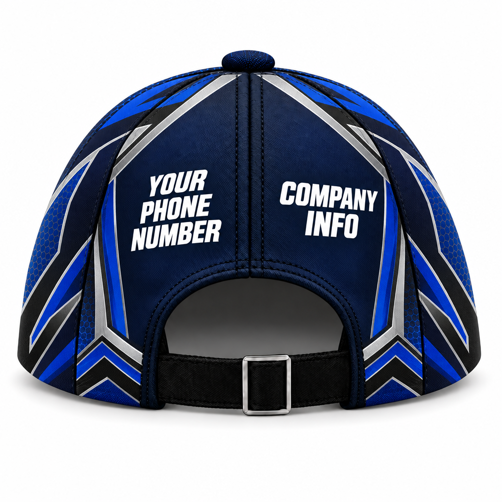 SJS011 personalized cap back product mockup