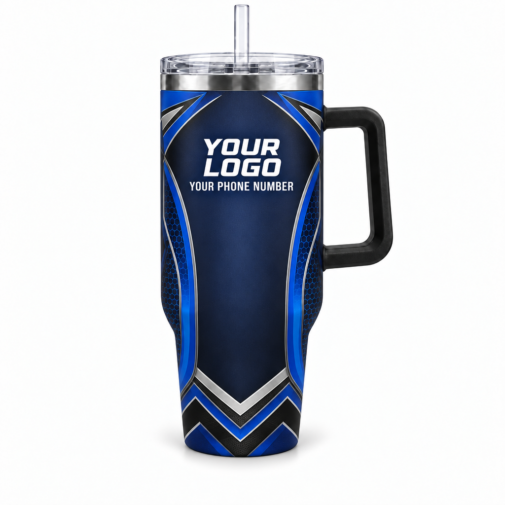 SJS011 personalized tumbler 40oz front product mockup
