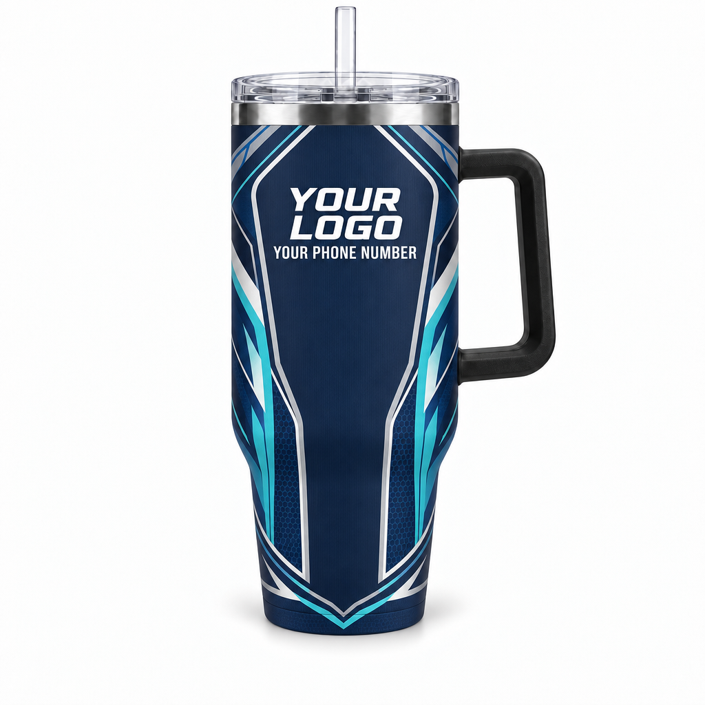 SJS014 personalized tumbler 40oz front product mockup