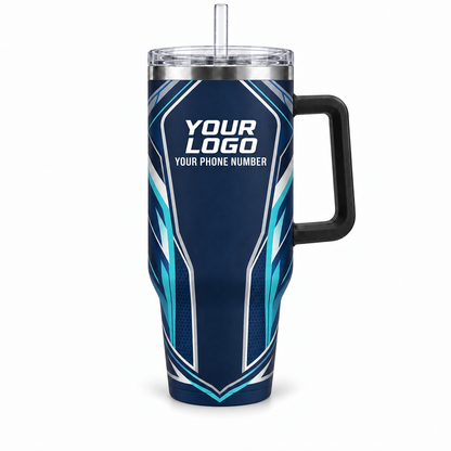 SJS014 personalized tumbler 40oz front product mockup