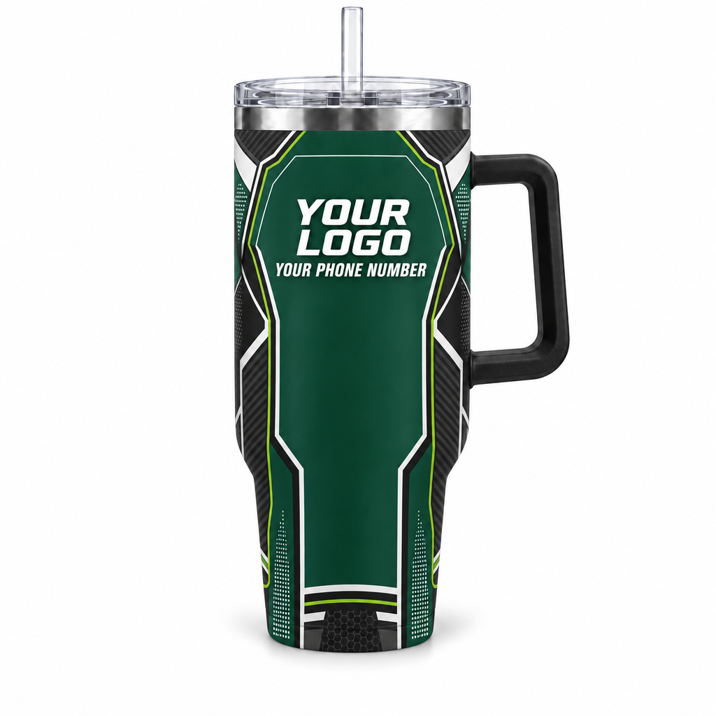SJS017 personalized tumbler 40oz front product mockup