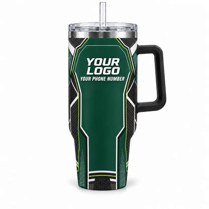 SJS017 personalized tumbler 40oz front product mockup