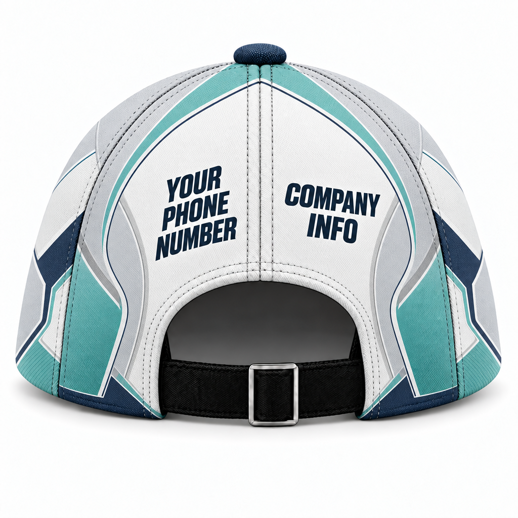 SJS018 personalized cap back product mockup