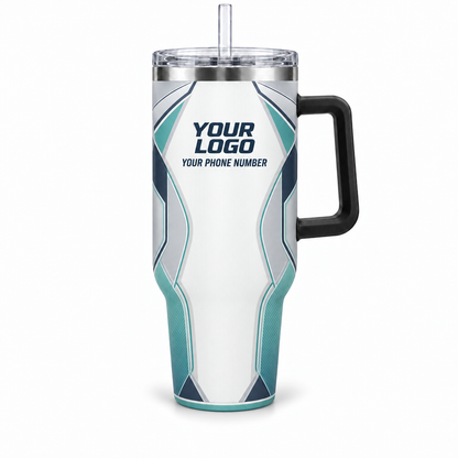 SJS018 personalized tumbler 40oz front product mockup