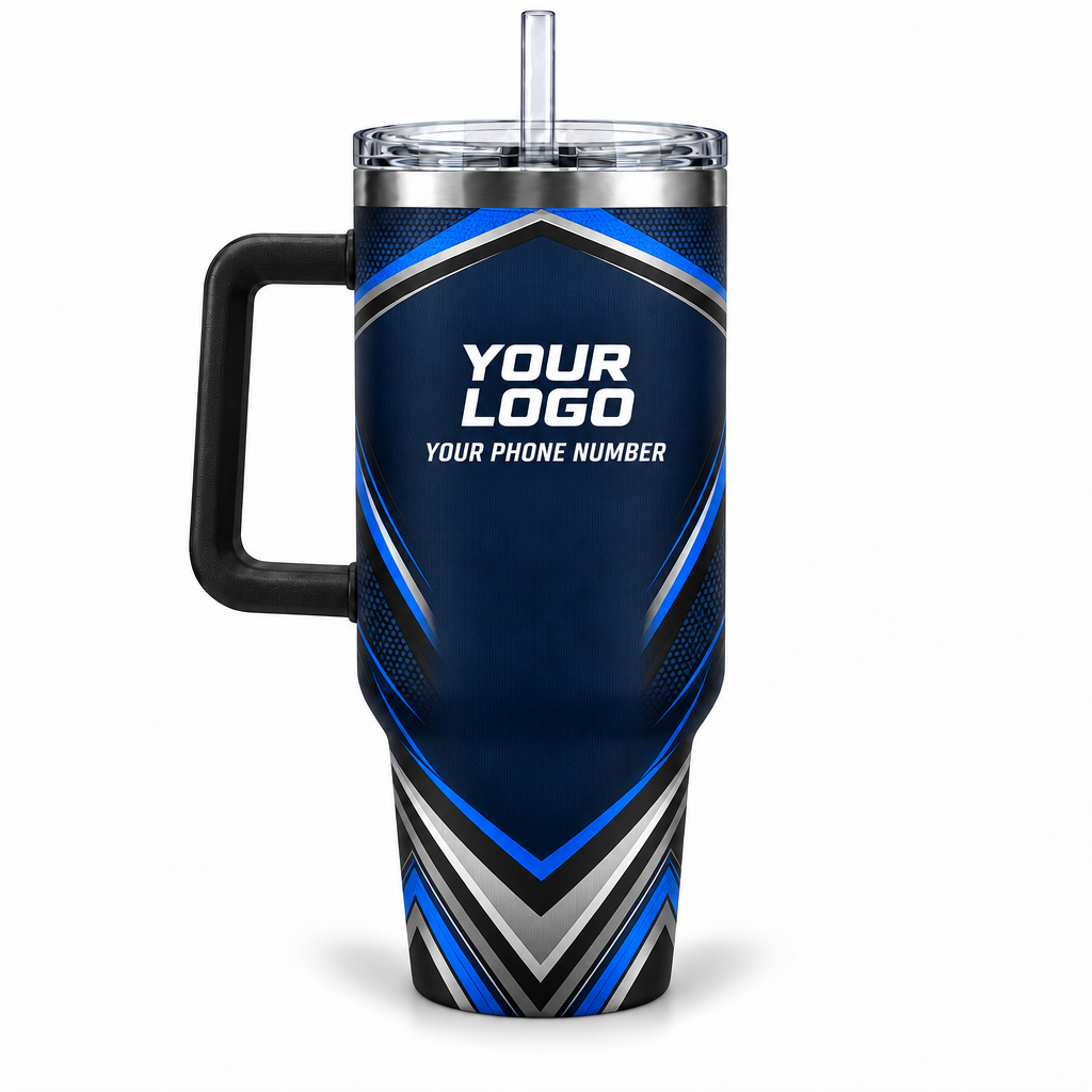 SJS021 personalized tumbler 40oz back product mockup