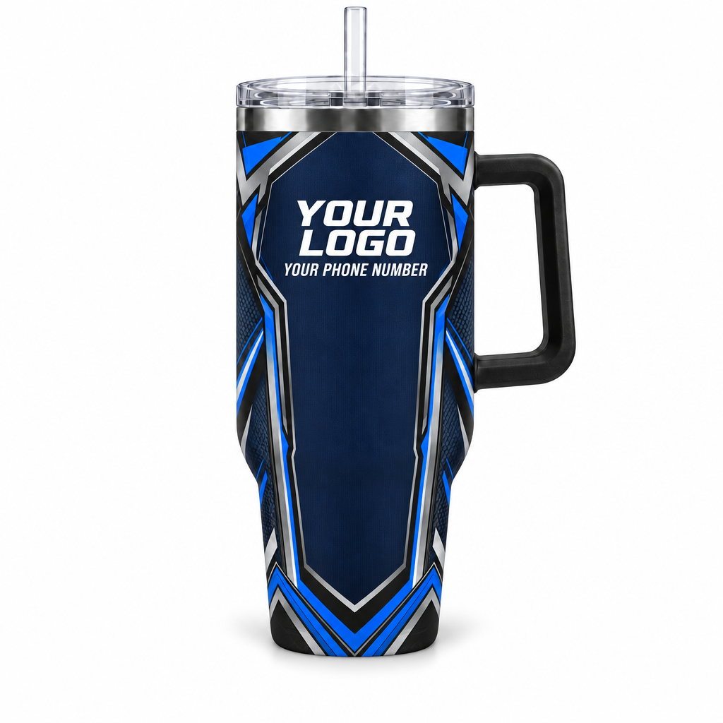SJS021 personalized tumbler 40oz front product mockup