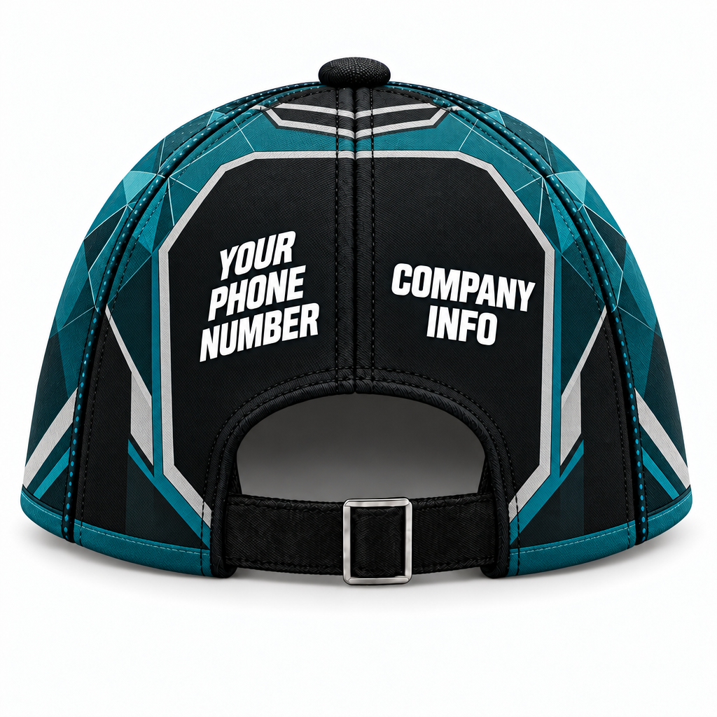 SJS022 personalized cap back product mockup