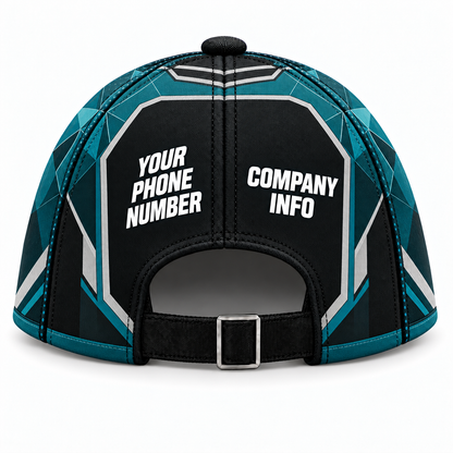 SJS022 personalized cap back product mockup