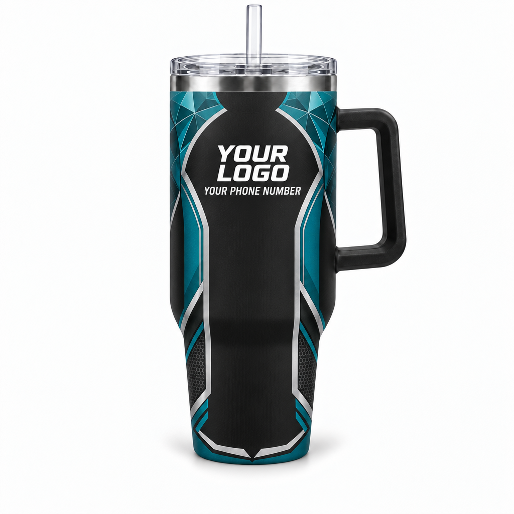 SJS022 personalized tumbler 40oz front product mockup