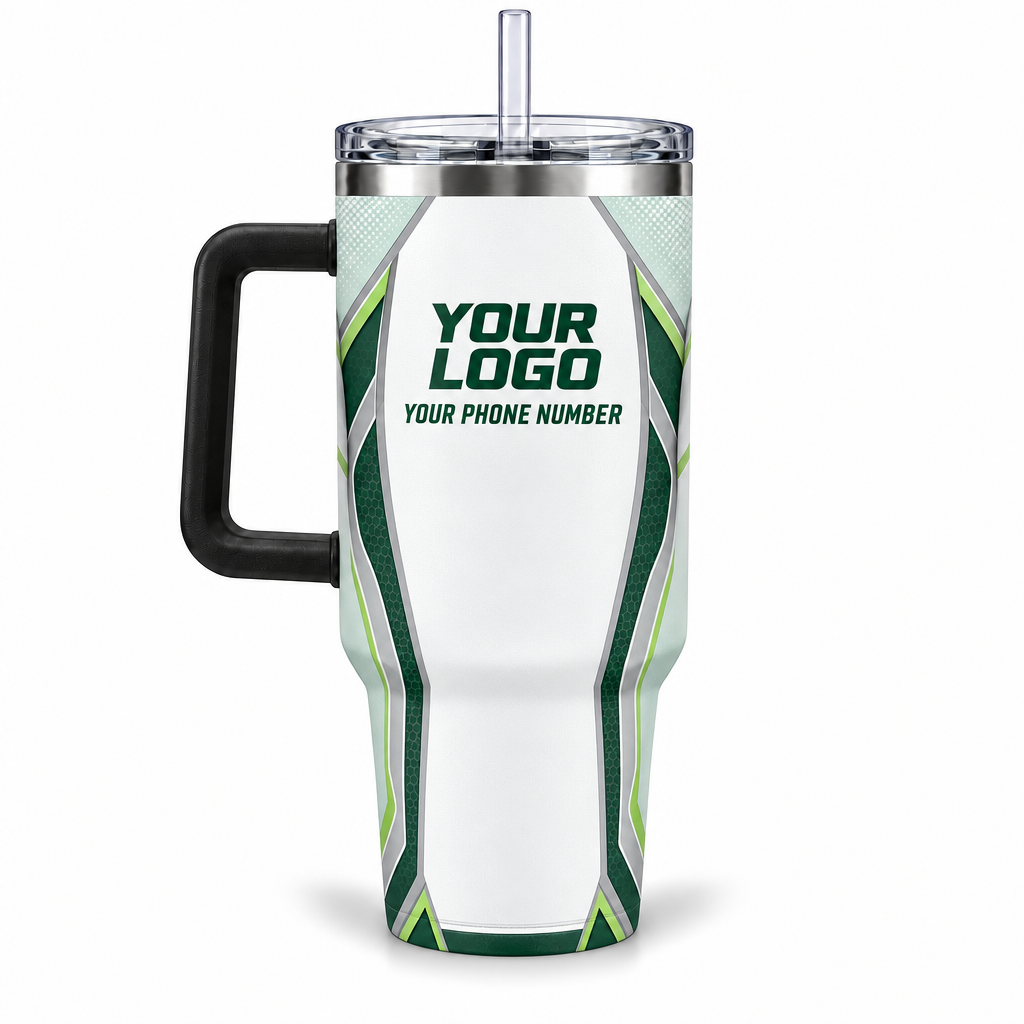SJS023 personalized tumbler 40oz back product mockup